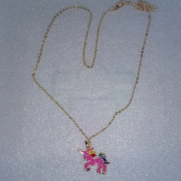 NEW UNICORN NECKLACE - Picture 2 of 2